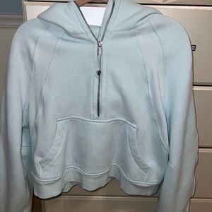 Lululemon Athletica Cropped Scuba Half Zip